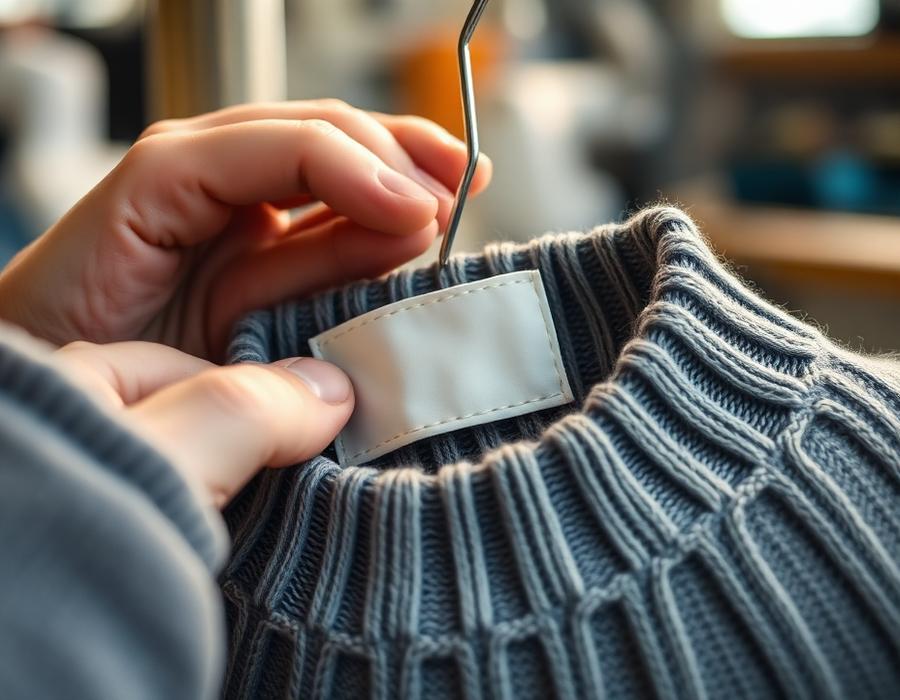 Private label — knitted garments sourced from Pakistan