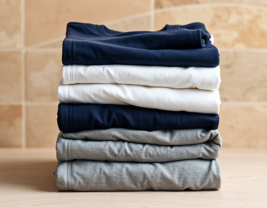 T-shirts — knitted garments sourced from Pakistan